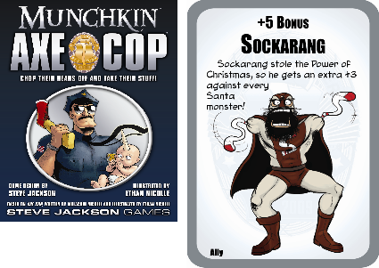 Munchkin Axe Cop Preview 1