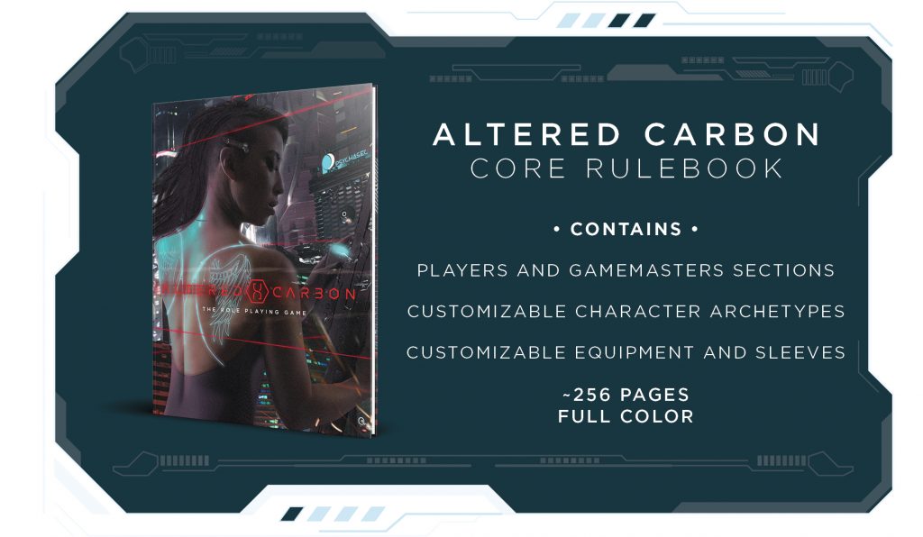 Altered Carbon RPG and Cover