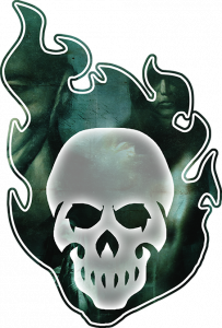 Hunter The Vigil Second Edition Skull Logo