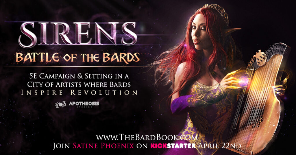 SIRENS: Battle of the Bards Now on Kickstarter
