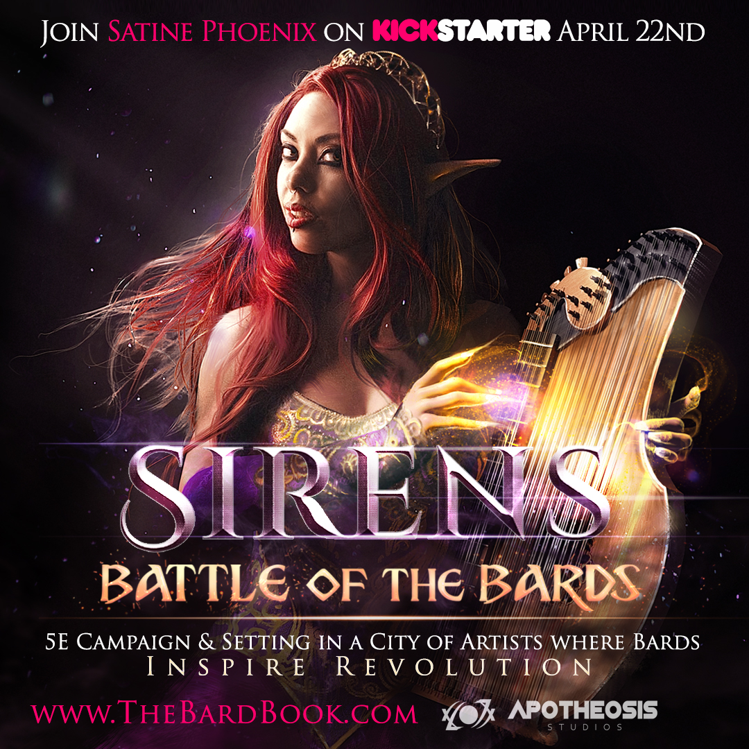 SIRENS: Battle of the Bards Now on Kickstarter