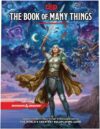 The Book of Many Things Cover Art | Warrior Woman Raises Sword to a Monster-Filled Sky