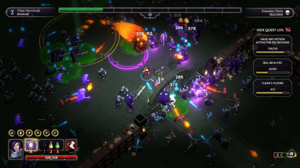 Gallowspire Survivors Gameplay Screenshot