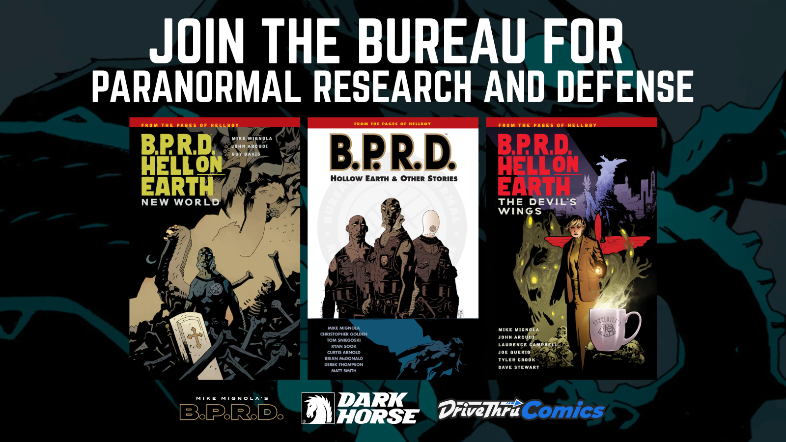 B.P.R.D. graphic novels at DriveThruComics.com