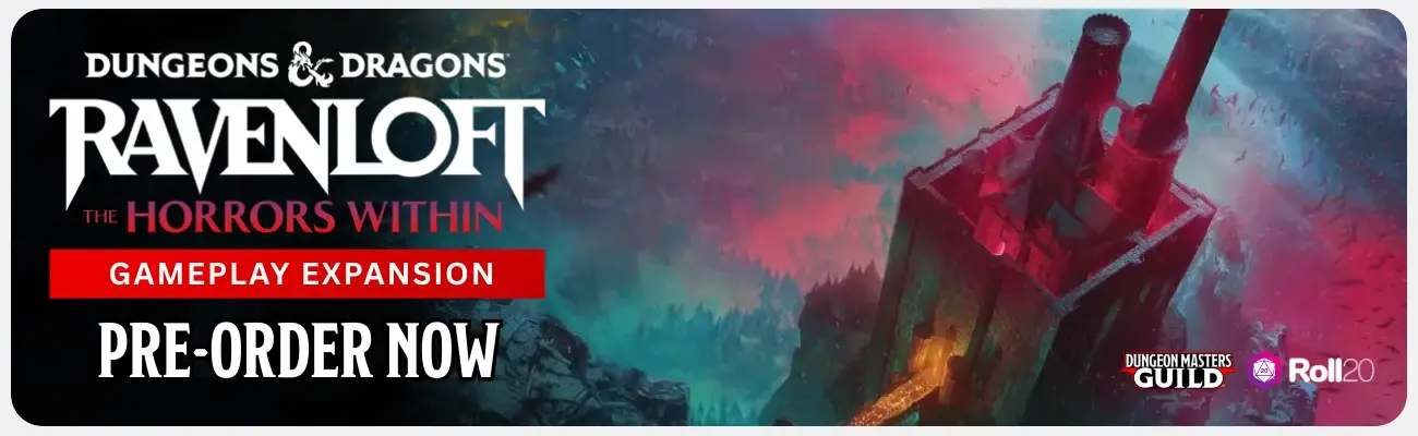 Ravenloft Horrors Within Pre-Order at Roll20