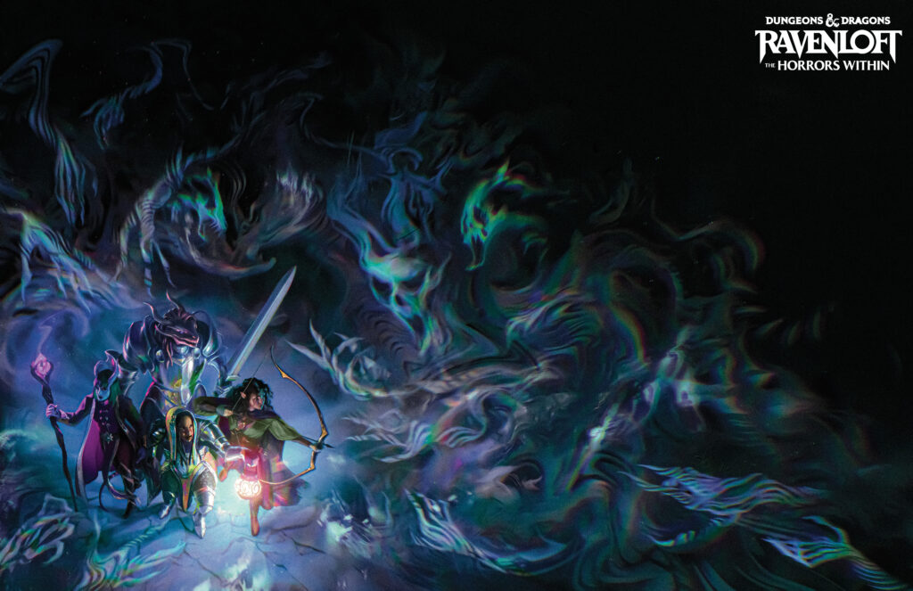 Dungeons & Dragons Ravenloft | Adventurers Facing Horrors | Artist Pauline Voss