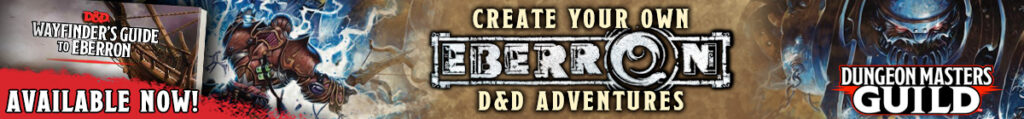 Wayfinder's Guide to Eberron 5E Available Now | Create Your Own Eberron 5th Edition Adventures